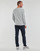 Clothing Men jumpers Polo Ralph Lauren PULL COL ROND EN COTON TEXTURE Grey