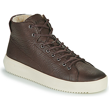 Shoes Men High top trainers Blackstone G109 Brown