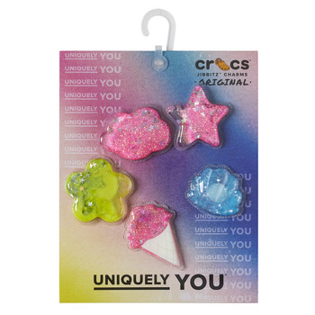 Accessorie Accessories Crocs Squish Glitter Icons 5 Pack Multicolour