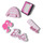 Accessorie Accessories Crocs Barbie 5Pck Multicolour