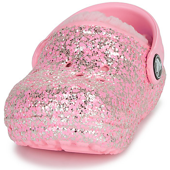 Crocs Classic Lined Glitter Clog T Pink