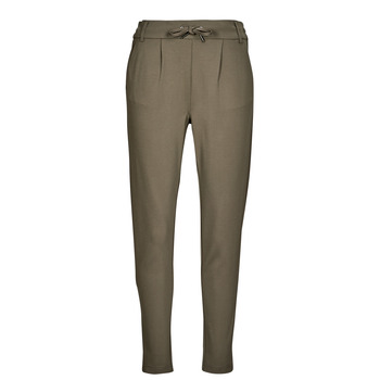 Clothing Women chinos Only ONLPOPTRASH LIFE EASY COL PANT PNT Brown