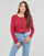 Clothing Women jumpers Only ONLCAVIAR L/S PULLOVER KNT Red