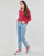 Clothing Women jumpers Only ONLCAVIAR L/S PULLOVER KNT Red