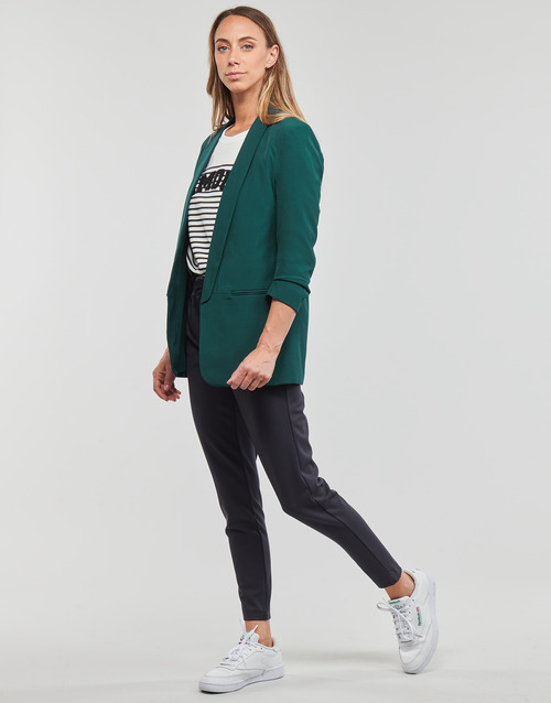 Only ONLELLY 3/4 LIFE BLAZER TLR Green - Free delivery | Spartoo NET ! -  Clothing Jackets / Blazers Women