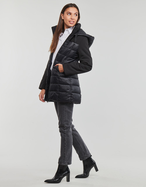 Only ONLSOPHIE MIX PUFFER CC OTW Black - Free delivery | Spartoo NET ! -  Clothing Parkas Women