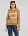 Clothing Women sweaters Only ONLJENNI L/S FENCH HOOD CS SWT Brown