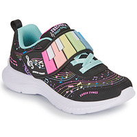 Shoes Girl Low top trainers Skechers JUMPSTERS 2.0 Black / Multicolour