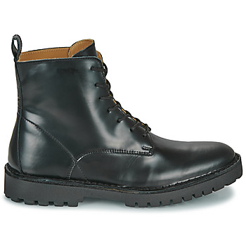 Selected SLHRICKY LEATHER LACE-UP BOOT Black