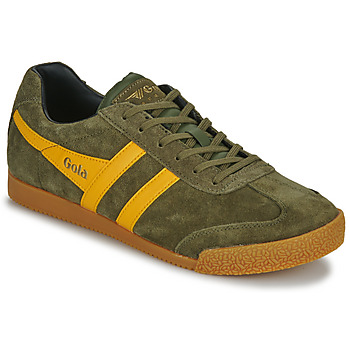 Shoes Men Low top trainers Gola HARRIER Kaki / Yellow