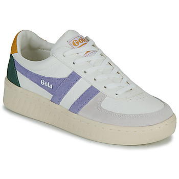 Shoes Women Low top trainers Gola GRANDSLAM TRIDENT White / Violet