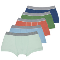Underwear Boy Boxer shorts Petit Bateau BOXERS PACK X5 Multicolour