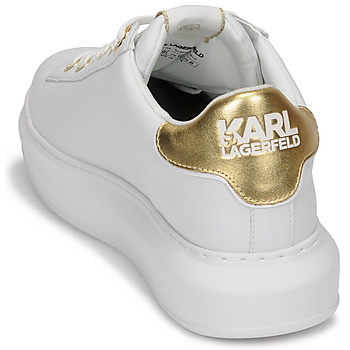 Karl Lagerfeld KAPRI Signia Lace Lthr White / Gold