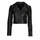 Clothing Women Leather jackets / Imitation le Ikks BR48145 Black