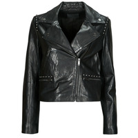 Clothing Women Leather jackets / Imitation le Ikks BX48065 Black