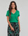 Clothing Women short-sleeved t-shirts Ikks BX10555 Green