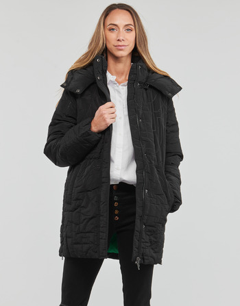 Guess MATHILDE JACKET Black - Free delivery  Spartoo NET ! - Clothing  Duffel coats Women USD/$208.80