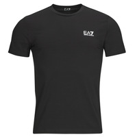 Clothing Men short-sleeved t-shirts Emporio Armani EA7 CORE IDENTITY TSHIRT Black