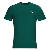 Clothing Men short-sleeved t-shirts Puma ESS  2 COL SMALL LOGO TEE Green / Dark