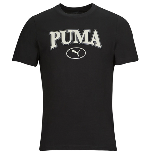 Clothing Men short-sleeved t-shirts Puma PUMA SQUAD TEE Black
