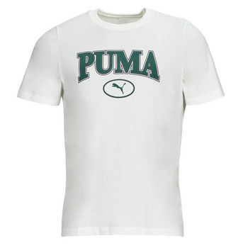 Clothing Men short-sleeved t-shirts Puma PUMA SQUAD TEE White