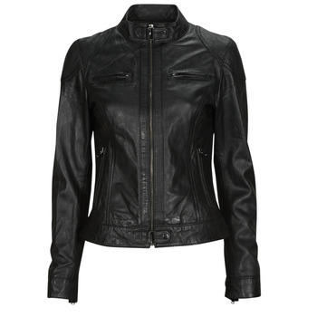 Clothing Women Leather jackets / Imitation le Oakwood LINA Black