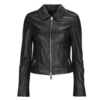 Clothing Women Leather jackets / Imitation le Oakwood JADE Black