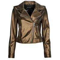 Clothing Women Leather jackets / Imitation le Oakwood KITTY METAL Bronze / Gold