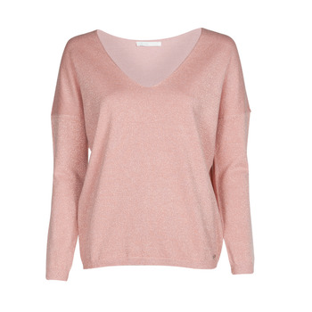 Clothing Women jumpers Les Petites Bombes ALYSON Pink