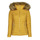 Clothing Women Duffel coats Les Petites Bombes ALIMA Yellow / Mustard