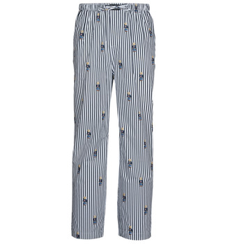 Clothing Men Sleepsuits Polo Ralph Lauren PJ PANT SLEEP BOTTOM Blue / White