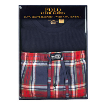 Polo Ralph Lauren L/S PJ SLEEP SET Blue / Red