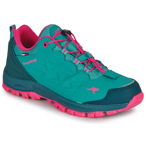 Kangaroos K-XT Para Low RTX Turquoise / Pink - Free delivery | Spartoo NET  ! - Shoes Hiking-shoes Women