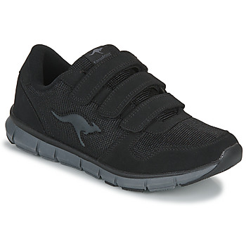 Shoes Men Low top trainers Kangaroos K-BLUERUN 701 Black