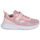 Shoes Girl Low top trainers Kangaroos KL-Glow EV Pink / Silver
