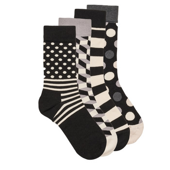 Accessorie High socks Happy socks CLASSIC BLACK Black / White