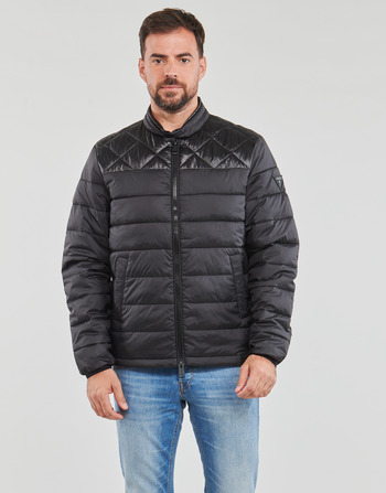 Calvin Klein | Men NET PARKA Duffel - LONG Spartoo - delivery ESSENTIALS Black DOWN Clothing ! Free Jeans coats