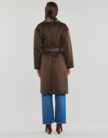Guess LUDOVICA LOGO WRAP COAT Brown