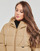 Clothing Women Duffel coats Guess 4G LOGO HOODED PUFFA Camel