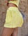 Clothing Women Shorts / Bermudas THEAD. BILLIE Yellow