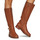 Shoes Women Boots Lauren Ralph Lauren HALLEE-BOOTS-TALL BOOT Cognac