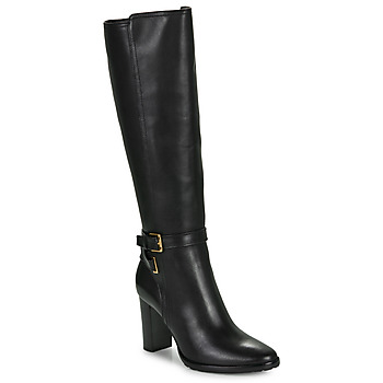 Shoes Women Boots Lauren Ralph Lauren MANCHESTER-BOOTS-TALL BOOT Black