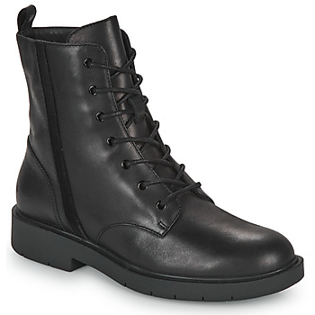 Shoes Women Mid boots Geox D SPHERICA EC1 Black