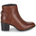Shoes Women Ankle boots Geox D NEW ASHEEL Brown
