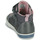 Shoes Girl High top trainers Geox B KILWI GIRL Grey / Pink