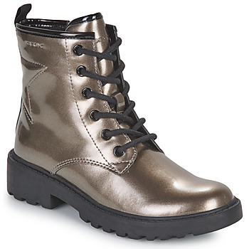 Shoes Girl Mid boots Geox J CASEY GIRL G Gold