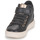 Shoes Girl High top trainers Geox J THELEVEN GIRL E Black / Gold