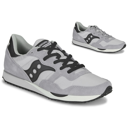 Saucony DXN Trainer Grey / Black - Free delivery | Spartoo NET ! - Shoes  Low top trainers Men USD/$104.80