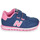 Shoes Girl Low top trainers New Balance 500 Marine / Pink