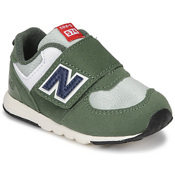 Shoes Children Low top trainers New Balance 574 Green / Blue